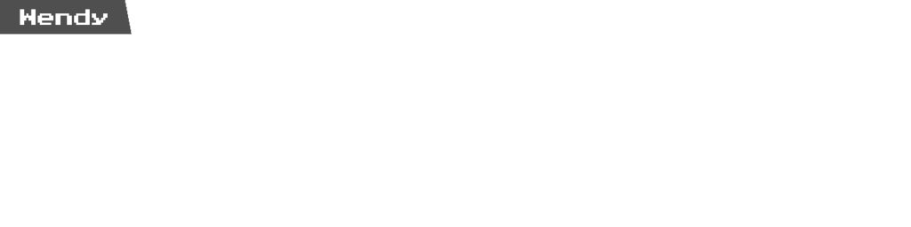 A retro style JRPG text box.

The box is labeled with the name "Wendy" and the text reads "Look, a lot happened. Honestly, I don't understand how she is keeping it together at all"